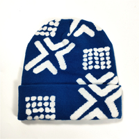 Topi Musim Dingin Wanita Unisex Berkualitas Tinggi yang Dapat Disesuaikan, Produsen Beanies Rajut Jacquard dengan Logo Kustom, Topi Beanie