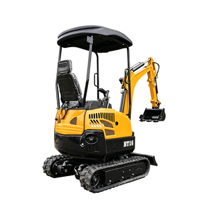 Excavadora Compacta de Orugas HIGHTOP HT16 de 1.6 Toneladas con Enganche Rápido y Accesorios de Pulgón y Martillo Rompedor - Product Image 6