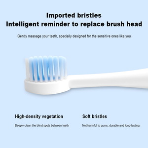 Brosse à dents électrique pour adultes, nettoyage quotidien, élimine les résidus alimentaires et les taches légères, réduit visiblement les taches jaunâtres - Product Image 2