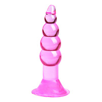 Lot de 5 Perles Anales en Silicone pour Hommes et Femmes - Stimulateur Anale à Perles - Jouet Sexuel Adulte pour Couples