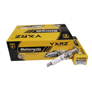 En Stock Bujía de Cerámica Blanca de Platino Iridio D8TC A7TC para Motocicleta HONDA, Pit Bike, ATV, Go Kart, <span class=keywords><strong>Buggy</strong></span> - Product Image 1
