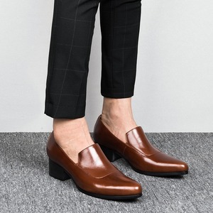 New style low-cut casual <b>shoes</b> men genuine leather formal British pointed-toe <b>shoes</b> <b>height</b>-<b>increasing</b> breathable men's <b>shoes</b> - Product Image 3