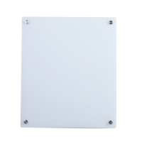 Convecteur à panneau de verre monté au plafond avec élément chauffant en cristal de carbone 300W Protection contre la surchauffe télécommandée