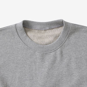 Sweat-shirt en polaire surdimensionné, hiver, polyester/coton, col rond, pull décontracté, style coréen, streetwear, unisexe, 405 g/m², sweat-shirt - Product Image 3