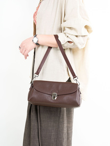 Nouveaux sacs à main de luxe en cuir véritable pour femmes, sacs à bandoulière et sacs sous le bras en cuir de vachette tanné végétal de haute qualité - Product Image 4