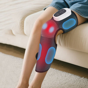 Masajeador Eléctrico Inalámbrico para Piernas, Máquina de Masaje para Pies, Rodillas y Muslos, Botas de Compresión Caliente, Masajeador de Pantorrillas con Bolsa de Aire Calefactada Inalámbrica - Product Image 1