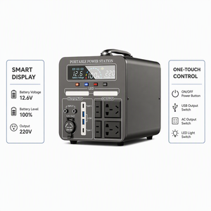 สถานีไฟฟ้าพกพา 2000W 25.2V 2050Wh พร้อมคลื่นไซน์บริสุทธิ์ 4 ช่อง AC 240W DC 65W PD 200W รองรับพลังงานแสงอาทิตย์ และสตาร์ทรถยนต์ - Product Image 2