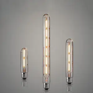 Trong nhà LED chiếu sáng Ống bóng đèn T30 78mm 118mm E26/E27 4W 6W 8W LED cổ điển LED Edison bóng đèn dây tóc