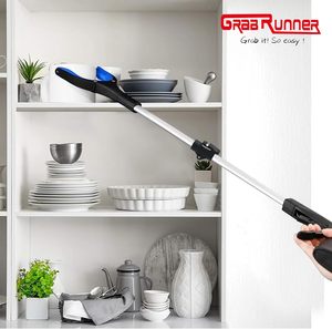 Alat penangkap jangkauan 2 pak 32 inci, alat pengambil dengan kepala putar magnetik kuat (biru baru) - Product Image 5