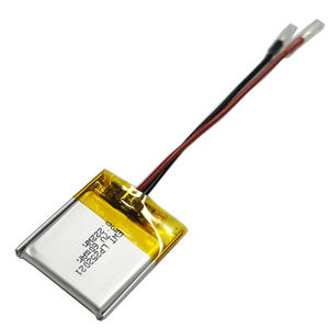 Kleine en lichtgewicht lithium polymeer batterij LP252021 3.7V 60mAh voor slimme apparaten en draagbare apparaten - Product Image 4