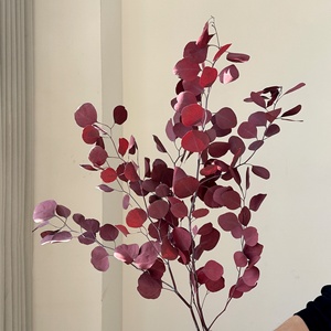 Arreglo de Ramo Personalizado Lovebay, <span class=keywords><strong>Hojas</strong></span> de Manzana Eternas e Inmortales con <span class=keywords><strong>Hojas</strong></span> Redondas Naturales de <span class=keywords><strong>Eucalipto</strong></span> Preservadas - Product Image 5