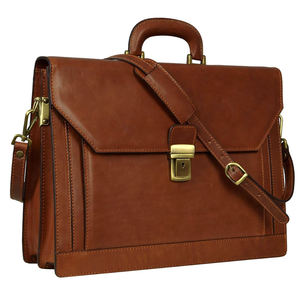 Sac à dos pour ordinateur portable en cuir véritable 100% avec logo personnalisé HAWKS INTERNATIONAL MERCHANTS pour les voyages d'affaires et la randonnée - Product Image 3