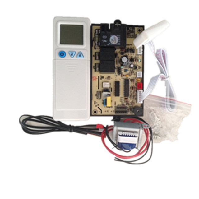Factory Sell air Conditioner Pcb Board Control System with Big Remote Kt 1000 Auto Start Double Sensor DC Pcb