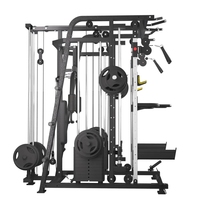 Machine multifonctionnelle Iron Smith, Power Cage, Cable Crossover, Gantry, Rack à Squat, Équipement de musculation commercial, Charge maximale 600 kg