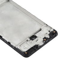 Silikon baru penutup belakang bingkai tengah LCD Bezel Panel pelat Chassis untuk Samsung Galaxy A31 A32 A72 4G 5G telepon bingkai Tengah