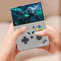 Console de jeu portable R43 M18 Pro Retro 4K HD avec écran de 4,3 pouces, 3D original, 25 simulateurs PSP PS1