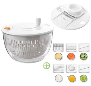 Đa Chức Năng Thép Không Gỉ Của Nhãn Hiệu Rau Salad Dehydrator Hộ Gia Đình Trái Cây Máy Ép Trái Cây & Dưa Chuột Khoai Tây Shredder Slicer Máy Sấy - Product Image 1