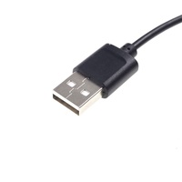 Conector Magnético Circular de 8.5mm de Diámetro, Cable de Carga Magnético de 3A, Conector USB Macho-Hembra de 2 Pines