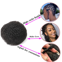 Capelli Afro Kinky 100% Naturali per Dreadlocks, Extension e Trecce