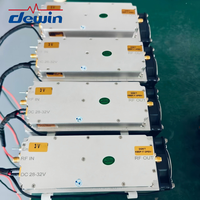 Amplificateur de puissance à semi-conducteurs Dewin 20W 1-6GHz, module RF SSPA ultra large bande, amplificateur de puissance large bande GaN pour équipement de test radar SATCOM