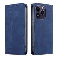 Casing HP Lipat Kulit PU untuk iPhone 14 Pro Max - Penutup Berdiri dengan 2 Slot Kartu, Penutup Magnetik & Pelindung Anti Benturan