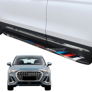 Skouio J5 OEM ODM Phụ Kiện Xe Hơi Nhôm xe bên bước chạy Hội Đồng Quản Trị cho <span class=keywords><strong>Audi</strong></span> <span class=keywords><strong>Q3</strong></span> 2013-2024 - Product Image 2
