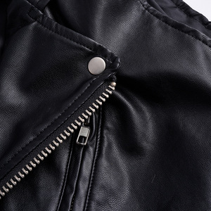 Nouveautés 2017 : Vestes courtes pour filles, vestes en cuir sans manches slim pour enfants - Product Image 4