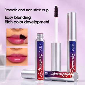 Brillo labial peel-off a prueba de agua con acabado mate natural, tinte labial de larga duración, maquillaje labial con efecto tatuaje y contorno. - Product Image 2