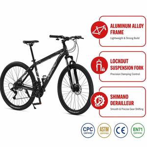 Bicicletta da Montagna Professionale Boost 27.5 29 Pollici in Lega di Alluminio con Sospensione Completa per Adulti - Product Image 1