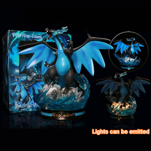 Statuette d'Azione Pokémon in PVC con Illuminazione, Modelli Giocattolo Charizard Gengar Eevee per Collezionisti e Rivenditori - Product Image 3