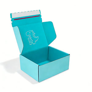 Sobres de Cartón Corrugado Personalizados Premium con Cierre, Hechos con Materiales Reciclados, Sin Cinta Adhesiva, Impresión a Cuatro Colores para Envío y Embalaje de Regalos - Product Image 4