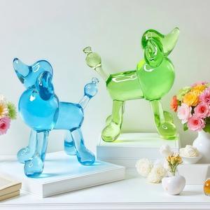 Ornement licorne transparent en résine, mini dessin animé créatif transfrontalier, décoration de bureau et de maison - Product Image 4