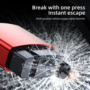 3 in 1ค้อนนิรภัยสำหรับรถยนต์, เครื่องมือหลบหนีฉุกเฉินอัตโนมัติช่วยเข็มขัดนิรภัยหน้าต่างกระจกเบรกเกอร์ martillo de seguidad - Product Image 3