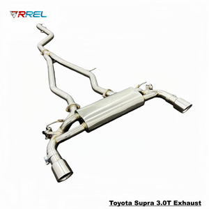 Выхлопная система Catback из нержавеющей стали 304 с клапанами для Toyota Supra A90 A91 3.0T - Улучшенная производительность и звук - Product Image 3