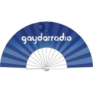 Ventilateur à main pliant en bambou imprimé de logo personnalisé de haute qualité cadeau de danse de mariage de fête sculpté avec des poignées de main de qualité - Product Image 6