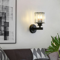 Plafonnier moderne de luxe en cristal, petite lampe suspendue LED pour couloir, allée, entrée, balcon, vestiaire