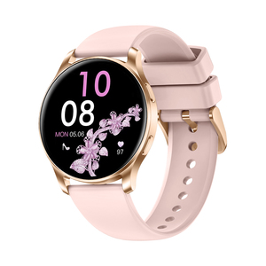 TKYUAN Montre connectée AMOLED pour <span class=keywords><strong>femme</strong></span>, best-seller, avec suivi <span class=keywords><strong>du</strong></span> sommeil et <span class=keywords><strong>du</strong></span> <span class=keywords><strong>cycle</strong></span> <span class=keywords><strong>menstruel</strong></span>, montre intelligente pour <span class=keywords><strong>femme</strong></span> - Product Image 1