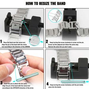 Correa de Reloj Inteligente de Acero Inoxidable de Lujo al por Mayor para Relojes de 49 mm, Hebilla de Mariposa, Correa Deportiva, Cómoda y a la Moda - Product Image 6