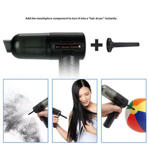 Aspiradora portátil de mano de alta succión, recargable, plegable, inalámbrica, para escritorio y coche - Product Image 4