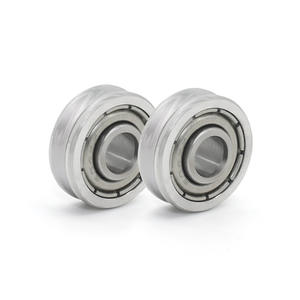 Roulements à billes à gorge profonde à rainure en U, roues de guidage, roues de suspension, roues tout métal, 4*12*5mm, approvisionnement direct d'usine - Product Image 2