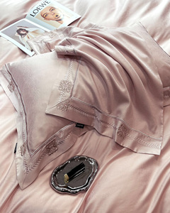 Một con hổ trong trái tim tôi mùi hoa hồng ý Thiết kế Pan nút thêu bộ đồ giường 4pcs - Product Image 6