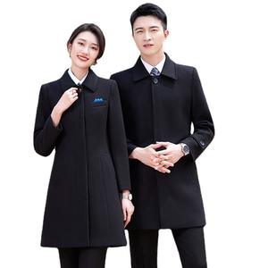 Uniformes de trabajo de moda de alta calidad Abrigo grueso de invierno Ropa DE TRABAJO Abrigo de invierno profesional con estilo clásico - Product Image 4