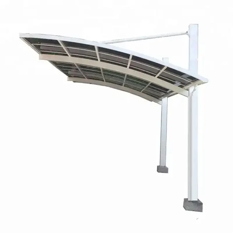 Giá thấp không thấm nước cổng xe với cấu trúc hợp kim nhôm Polycarbonate Bảng điều chỉnh mountable carport tán