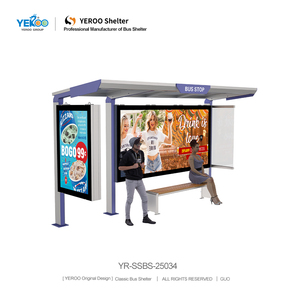 Paradas de Autobús Modernas para Exteriores, Diseño Modular, Refugio para las Necesidades Globales de Ingeniería de Estaciones de Autobuses Públicos - Product Image 2