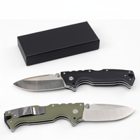 Vente directe d'usine, couteau pliant d'extérieur avec lame S35VN et manche G10, couteau de chasse multifonctionnel portable de qualité industrielle