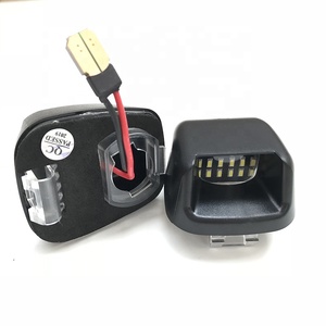Luz LED para matrícula, iluminación con tubo de neón rojo OLED, Compatible con Navara D40 Frontier Titan Xterra Armada <span class=keywords><strong>Suzuki</strong></span> Equator - Product Image 3