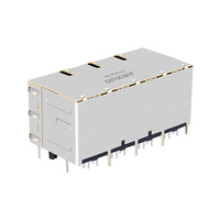 XFGIGH-STKVDYG8-4 0810-2H4R-BG-F 0811-2X4R-28-F 10/100/1000 Base-T 2x4 Port Ethernet MagneticJack RJ45 Konektor Perempuan Dengan Led
