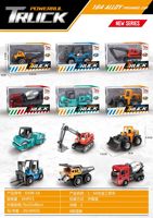 Venta al por Mayor de Modelos de Vehículos DIY, Modelos de Autos, Juguetes de Vehículos, Autos de Ingeniería Fundidos a Presión, Juguetes de Construcción Interesantes para Niños