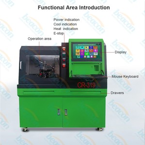 Banco comum CRS5000 Crdi do teste do injector do combustível <span class=keywords><strong>diesel</strong></span> do trilho CR319 Verificador do injector - Product Image 3