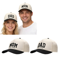 Gorras Trucker Personalizadas para Mamá y Papá, Estilo 2026, Bordado 3D, Regalo para Nuevos Padres, Anuncio de Embarazo, Gorras de Béisbol de Malla para la Familia
